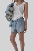 [ Pre-order ] Autumn Made Micro Denim Shorts