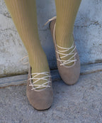 [ 🆕 Pre-order ] Rockfish Bella Laceup Flat ( suede ) - 6 colour