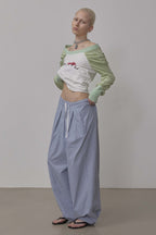 [ 來港中 ] Sculptor Bed To Go Pintuck Pants
