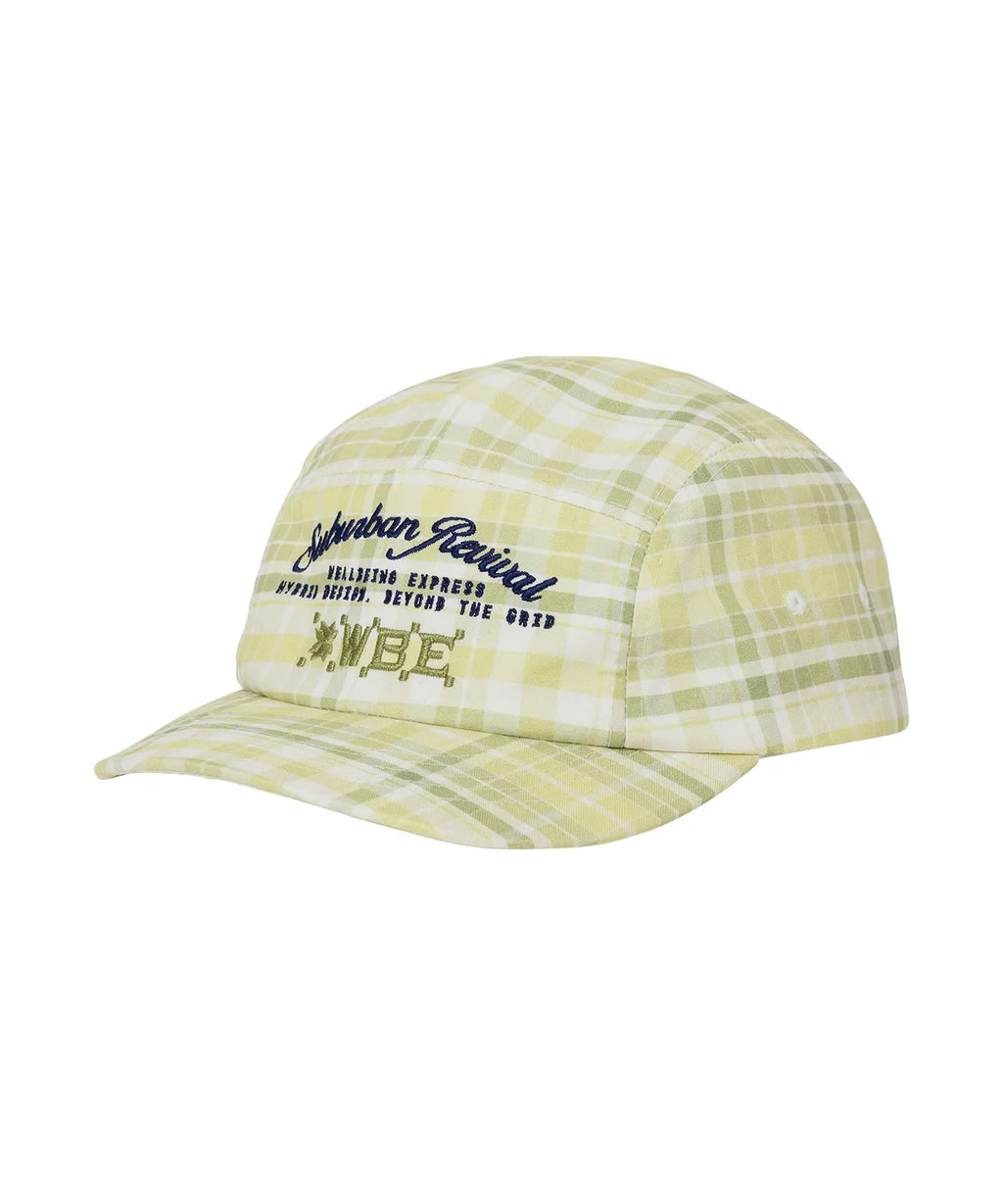 [ Pre-order ] Vintage Cotton Camp Cap Check