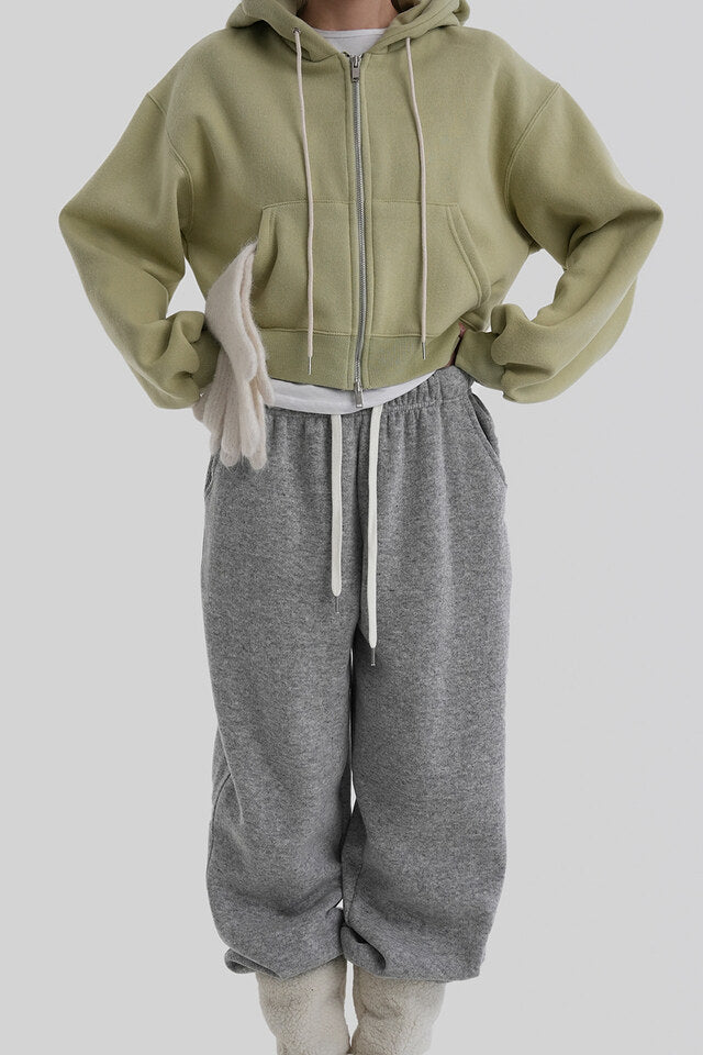 [ Pre-order ] Autumn Kent Sheepskin Hooded Zip-up