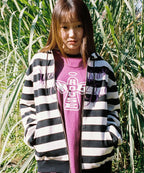 [ Pre-order ] Web Baby Striped Hoodie Zip-Up