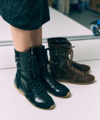 [ Pre-order ] Cindy 신디 복서 레이스업 스니커부츠 - 3colors