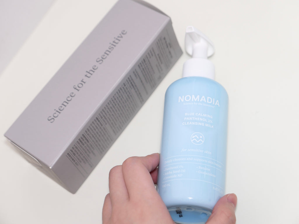 [ 現貨 ] 🇰🇷 鎮靜舒緩泛醇溫和卸妝乳 Blue Calming Panthenol 1% Cleansing Milk 190ml ( 可卸除底妝、防曬和淡妝 )