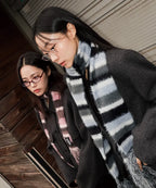 [ Pre-order ] Striped Hairy Bold Muffler