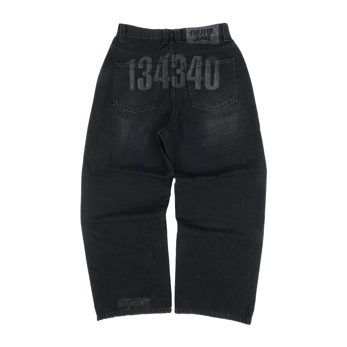 [ Pre-order ] 134340 Vintage Laser Denim Pants Blue