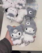 [ 來港中 ] 🇰🇷 韓國 Sanrio 灰白系列 Keyring