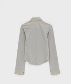 [ Pre-order ] Blackup Color Block Button Shirt