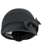 [ Pre-order ] Coyseio Ribbon Tie Cap Charcoal