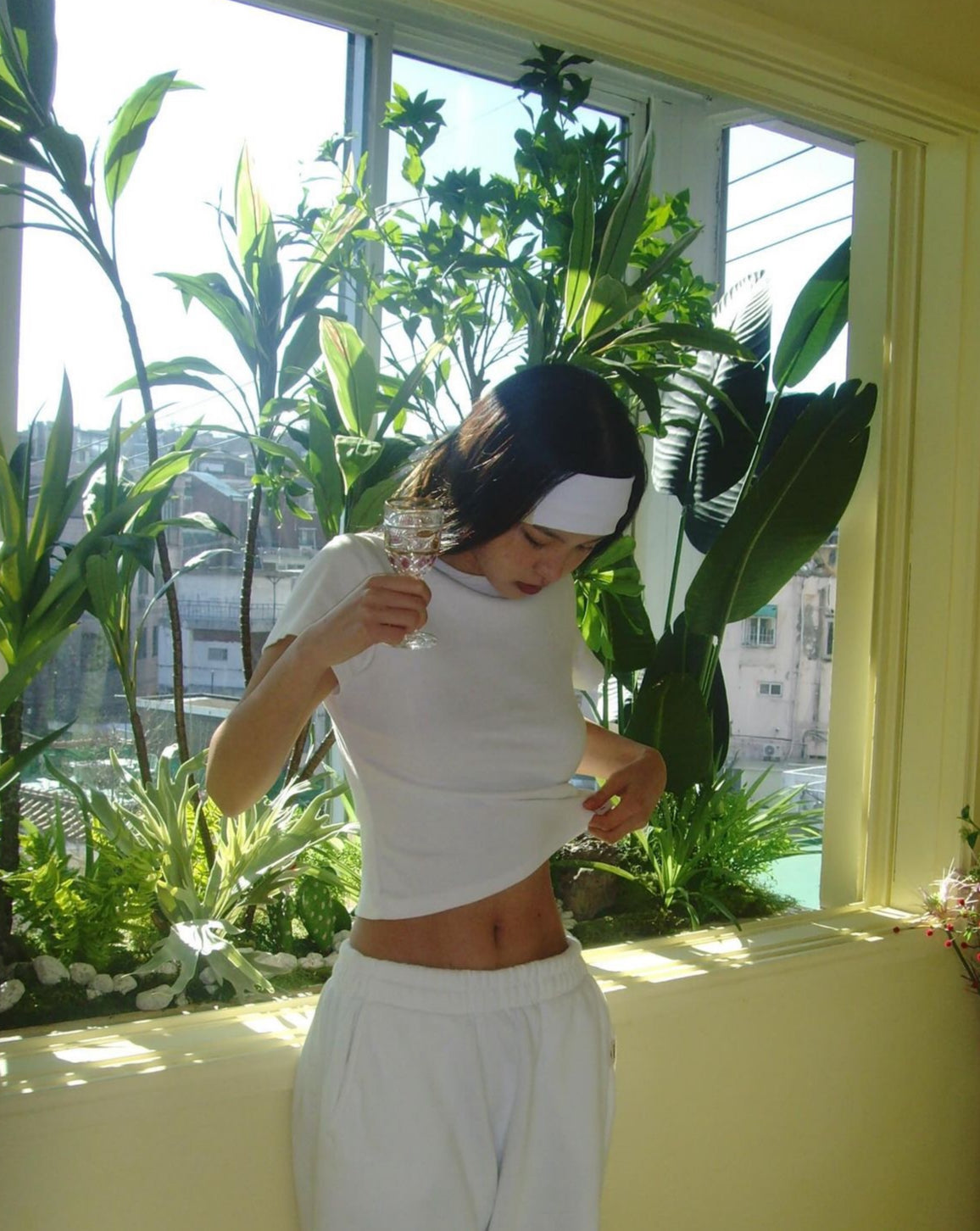 [ 🇰🇷韓國熱賣🔥現貨 ] Glowny🤍G Baby Tee 短版