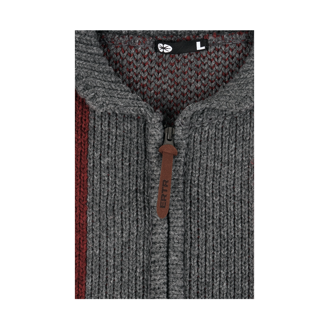 [ Pre-order ] Space Cow Cowichan Knit Jacket Grey