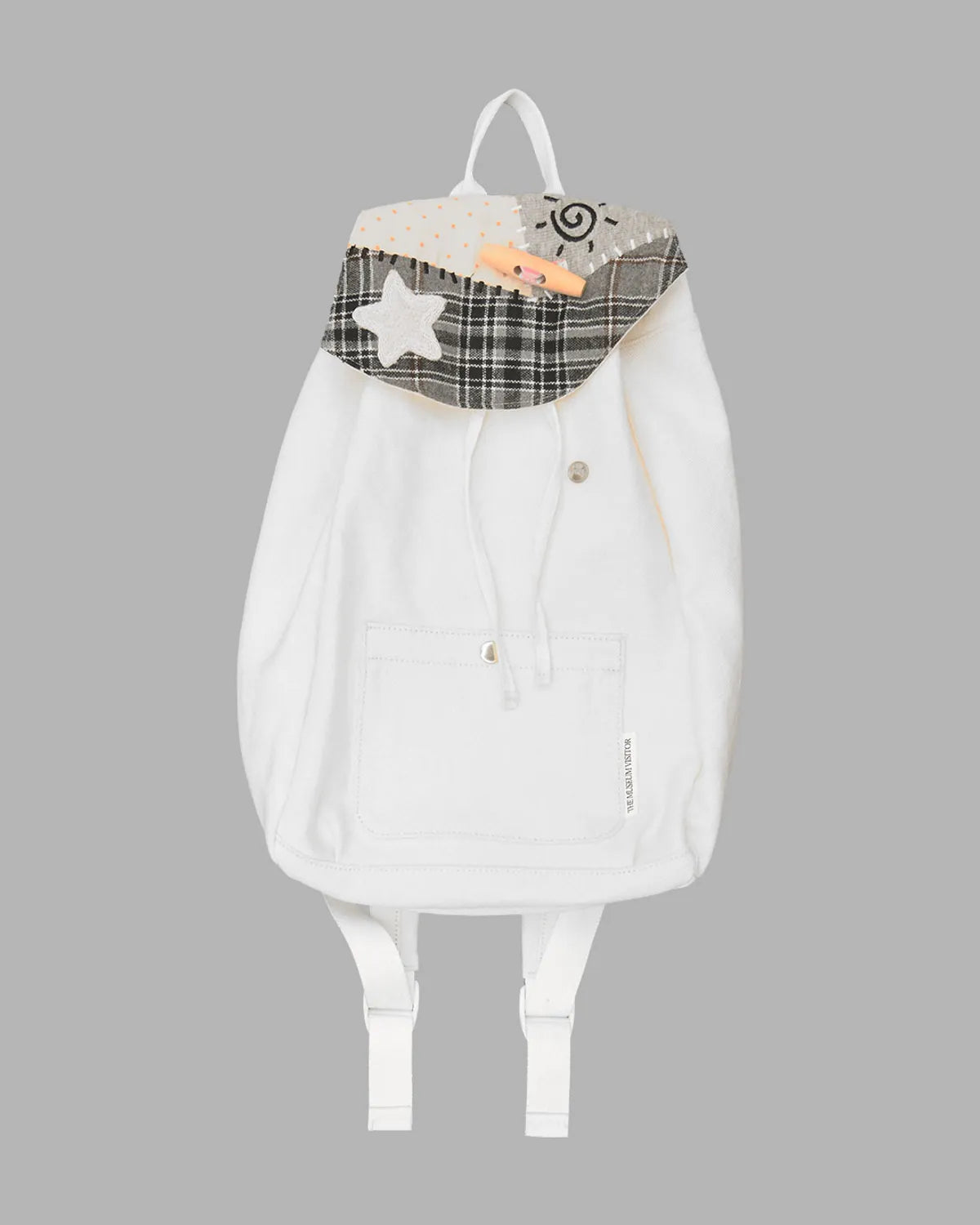 [ Pre-order ] Patchwork String Mini Backpack