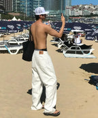 [ Pre-order ] Men Era Wide Fit Denim Pants