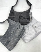 [ Pre-order ] Stripe Pocket Cross Bag