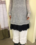 [ Pre-order ] Soft Bell Knit Light Grey