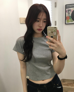 [ 🇰🇷韓國熱賣🔥現貨 ] Glowny🤍G Baby Tee 短版