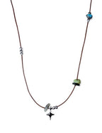[ Pre-order ] Double Sting Stone Necklace 2