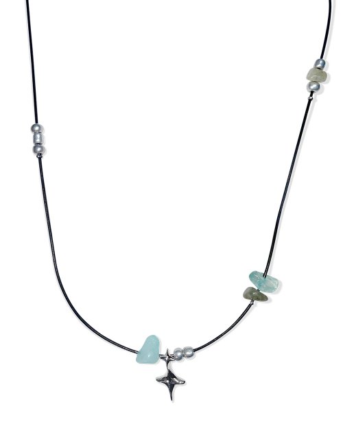 [ Pre-order ] Double Sting Stone Necklace 2