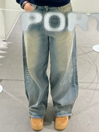 [ Pre-order ] 🇰🇷韓國直送 Vintage Botton Wide Denim Pants