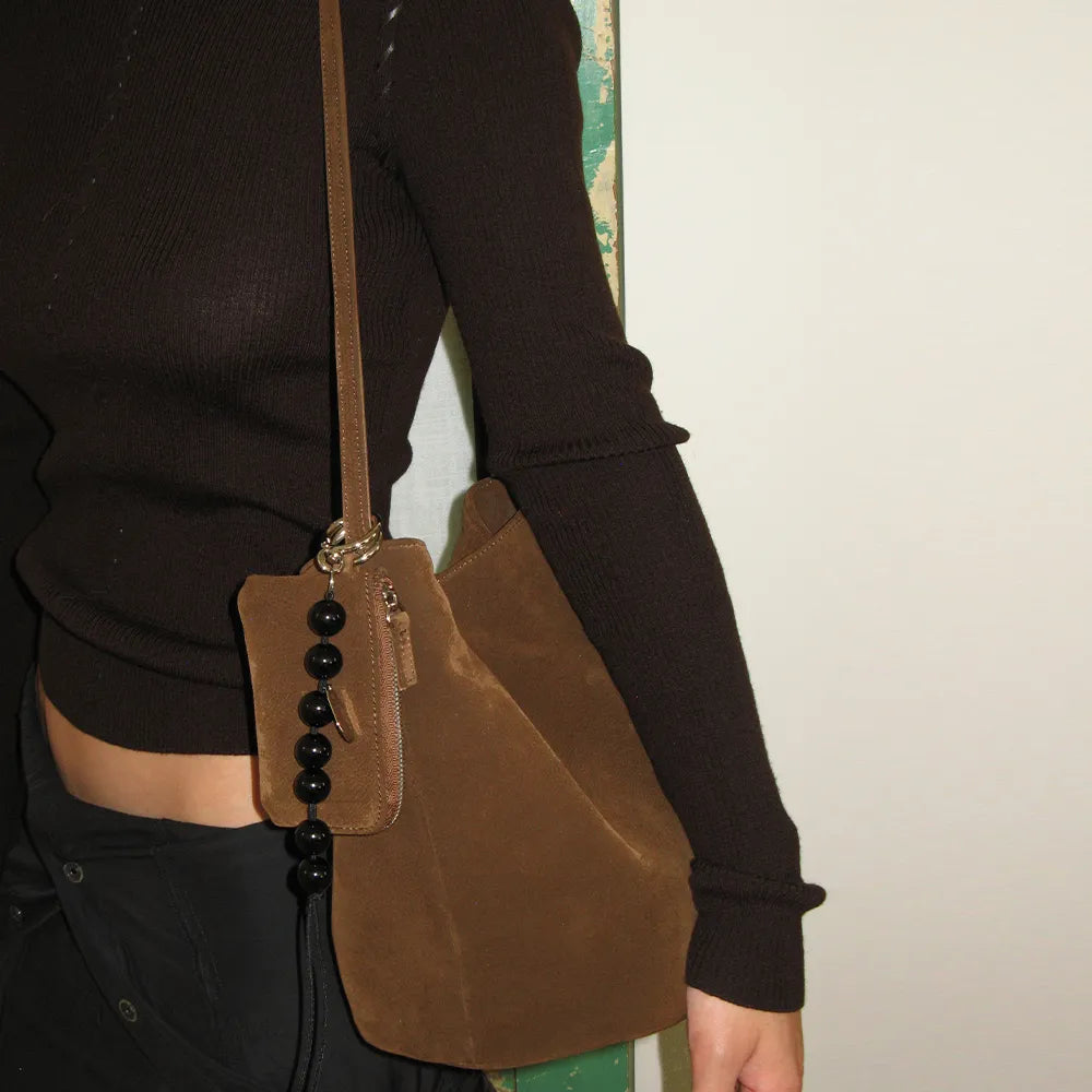 [ 店主強推 Pre-order ] 0016 Soft Bucket Bag ( 送吊飾&小pouch )