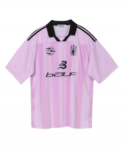 BAUF☆SOCCER UNIFORM T-SHIRTS MUSINSA | BAUF B Soccer Uniform Short Sleeve T-Shirt [White]