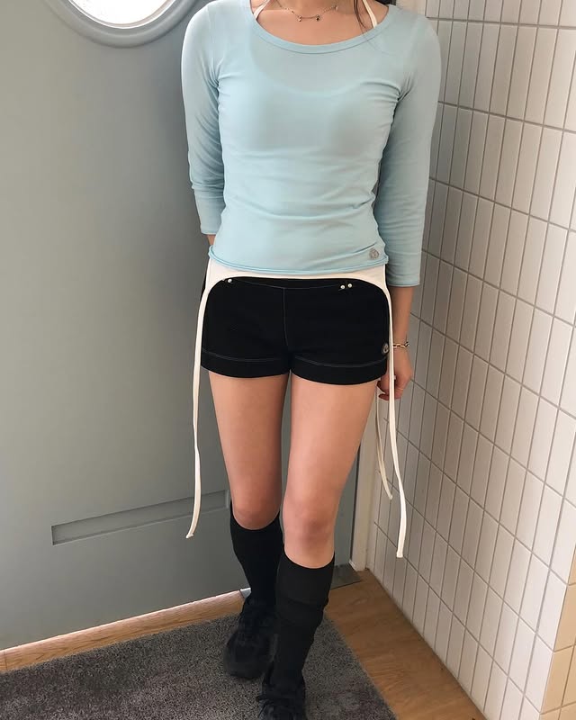 [ 現貨 ] Stud Shorts Cocoa