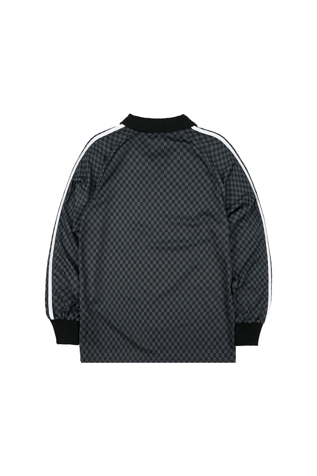 [ Pre-order ] Rockcake Football Jersey Long Sleeve Top - Black