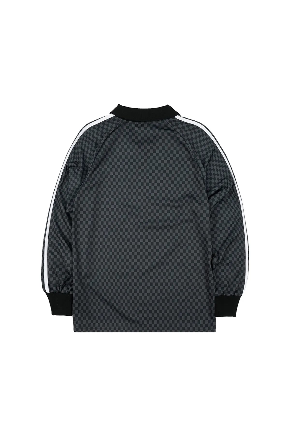 [ Pre-order ] Rockcake Football Jersey Long Sleeve Top - Black