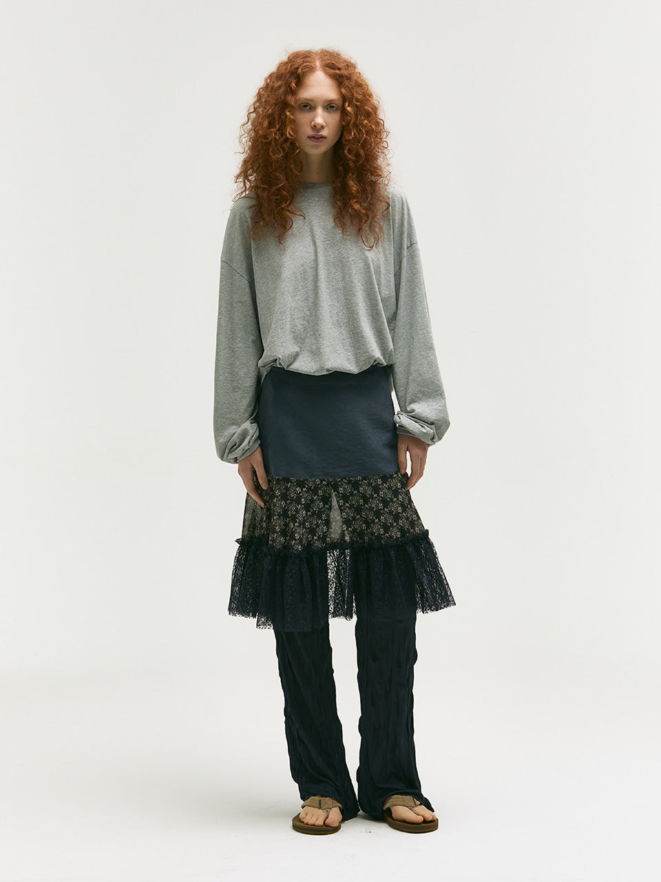 [ Pre-order ] Vintage Flower Skirt