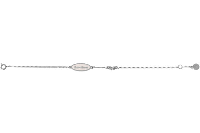 [ Pre-order ] Threetimes Pink almond bracelet