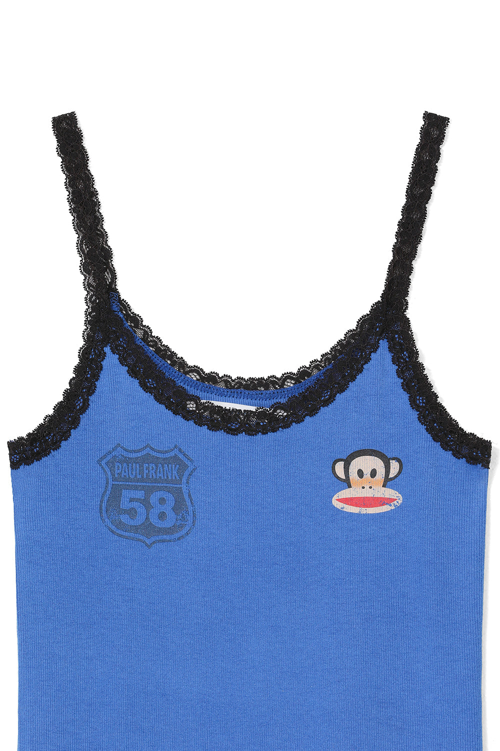 [ Pre-order ] Sunburn X Paul Frank Lace Sleeveless Top