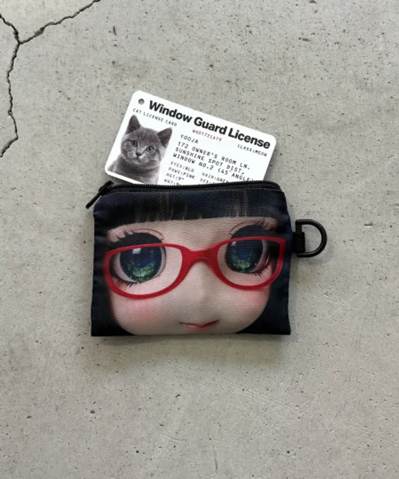 [ Pre-order ] Cat Girl Card Wallet