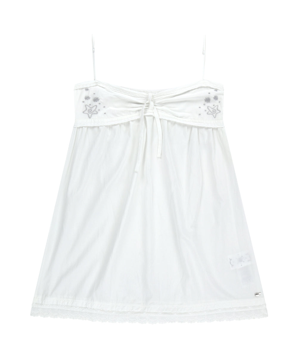 [ Pre-order ] Solar Stitch Mini Dress