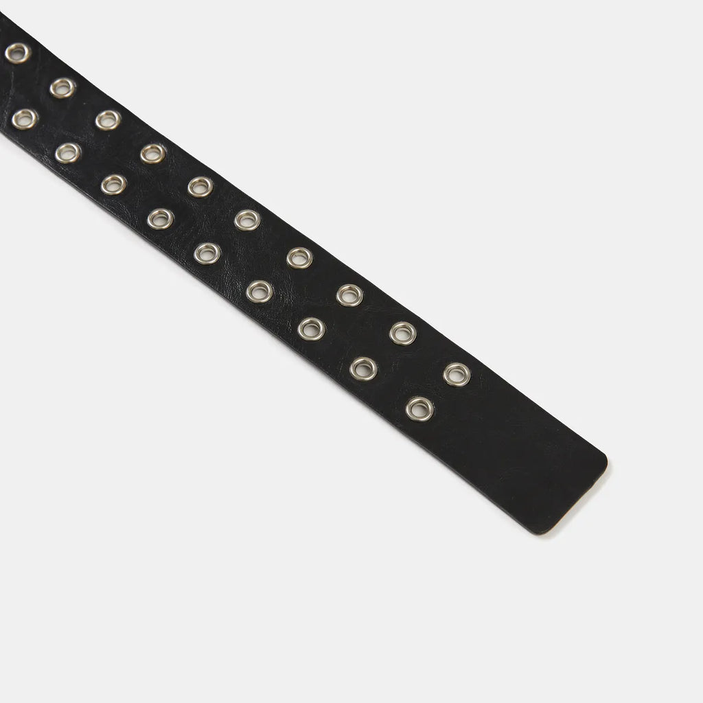 [ Pre-order ] Double Eyelet Leather Belt