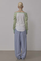 [ 來港中 ] Sculptor Bed To Go Pintuck Pants
