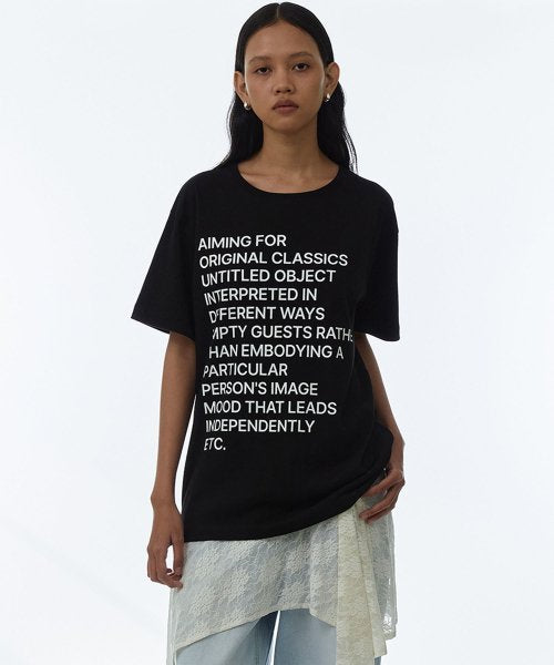 [ Pre-order ] Millo Women Lettering Active T-shirts