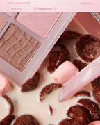 [ 店主自留 - 現貨 ] Milk Touch X Happyrim🥣九宮格眼影盤🥛 ( 臥蠶/提亮/陰影/胭脂/鼻影都有! )