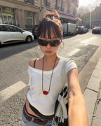 [ 店主強推 Pre-order ] Scoop Neck Top