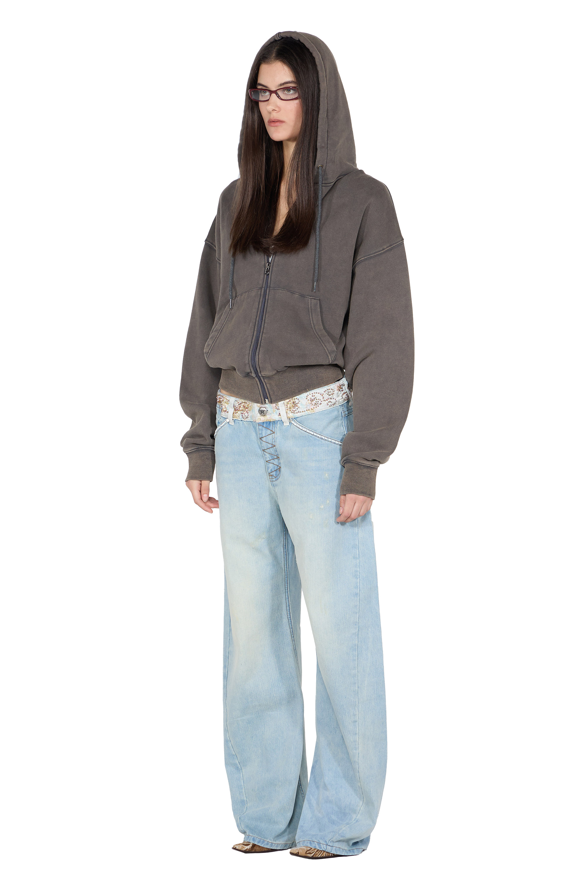 [ Pre-order ] Bad Seed Washed Hoodie Zip-Up