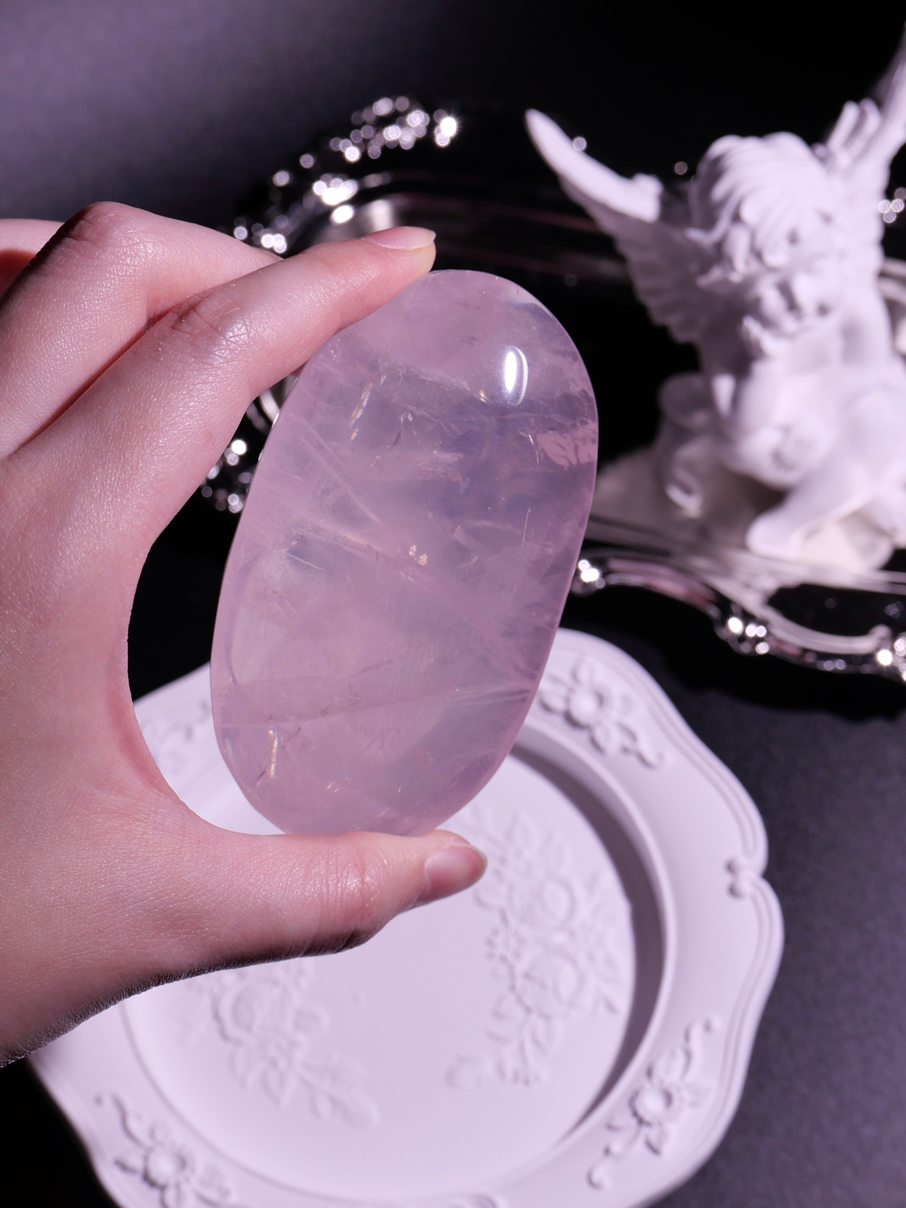 [ 現貨 ] TSCS025 粉晶手握 Natural Rose Quartz