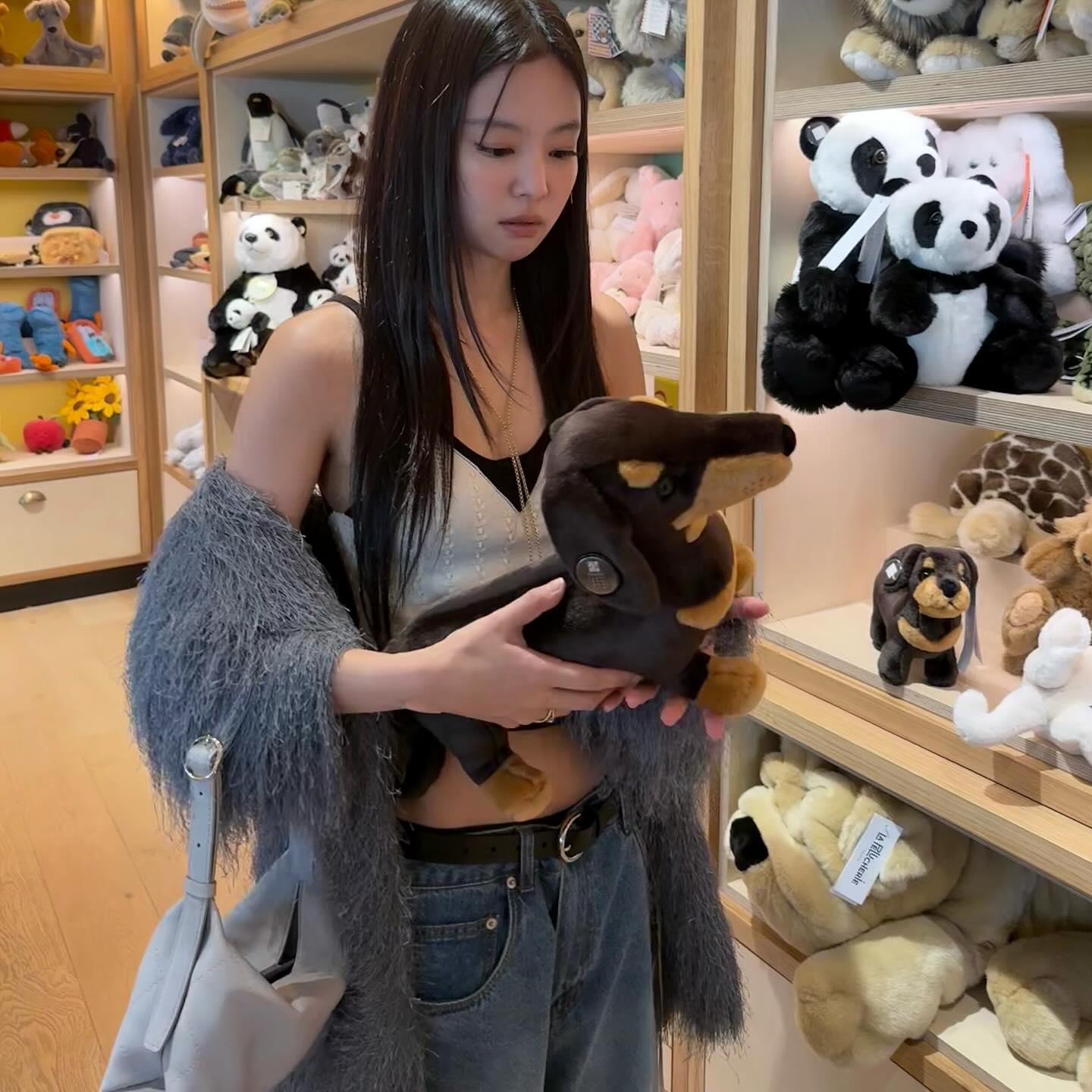 [ Jennie 同款 Pre-order ] Women Era Wide Fit Denim Pants