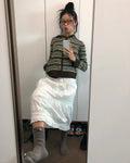 [ Pre-order ] Shirring Mid Skirt