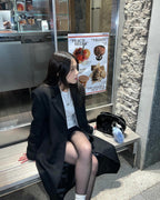 [ KR0335 ] Bite me mid waist skort