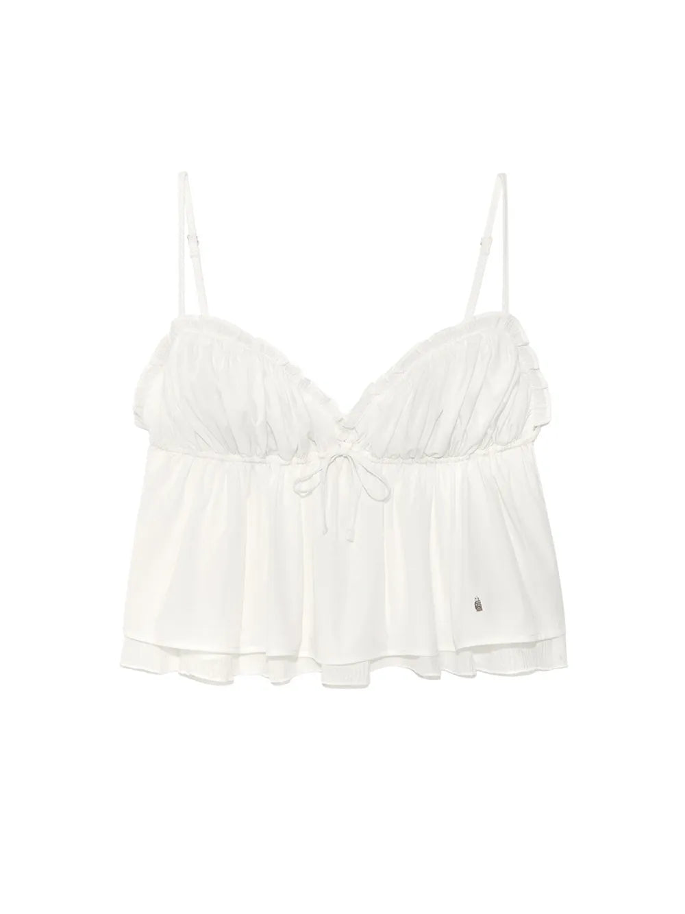 [ Pre-order ] Shirred Crinkle Bustier