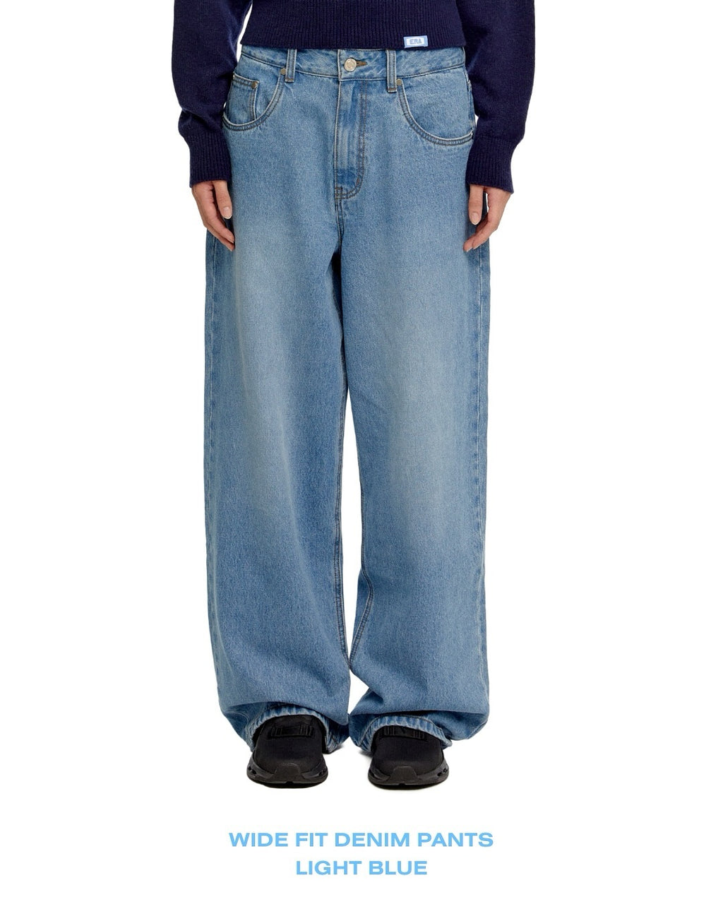 [ Jennie 同款 Pre-order ] Women Era Wide Fit Denim Pants