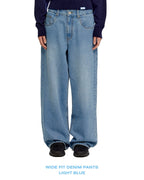 [ Jennie 同款 Pre-order ] Women Era Wide Fit Denim Pants