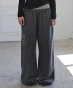 [ Pre-order ] Rockcake Check Layered 96 Wide 2way Jogger