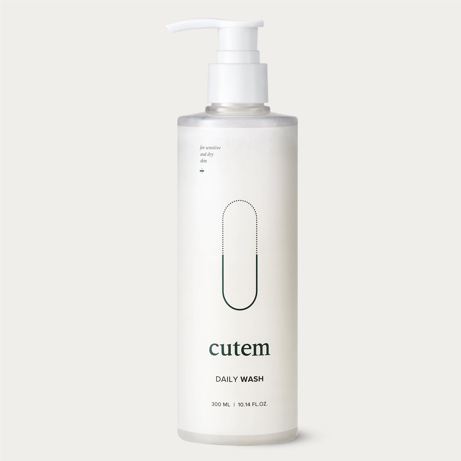 [ 店主強推 - 現貨 ] 🇰🇷韓國皮膚科 Cutem 溫和弱酸性舒緩保濕洗面奶 300ml ( 乾敏肌/乾肌 )