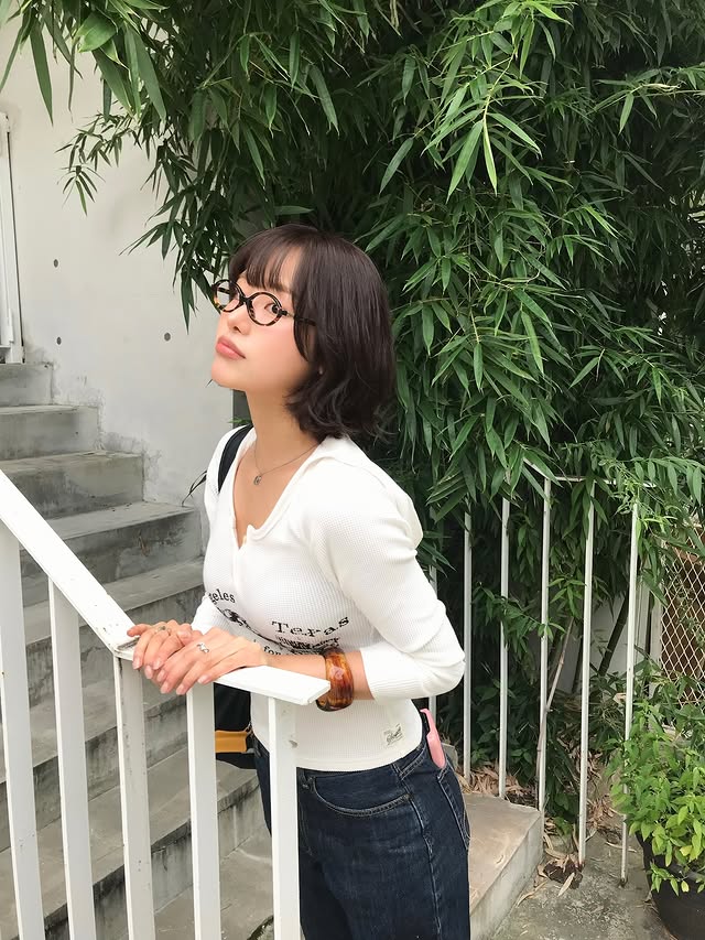 [ Pre-order ] Glowny Texas Waffle Long Sleeve