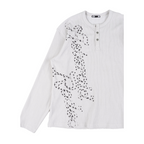 [ Pre-order ] Asteroid Rodeo Henry Neck LS T-Shirt Ivory